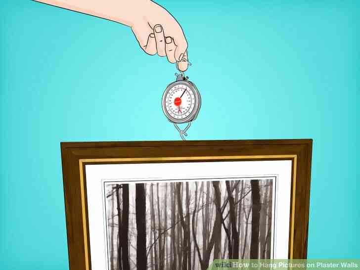 Image intitulée Accrocher des Photos sur les Murs de Plâtre Étape 1